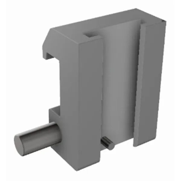 Euroskinnefeste med kulelås og T-spor. Min. bestilling 5 stk.