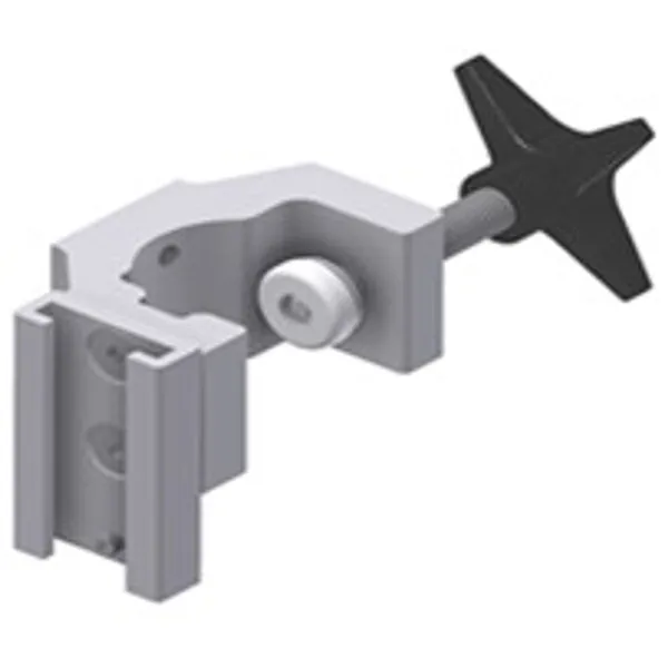 Multiklo med T-sporbeslag, passer til rør på 16-41mm. Ø. Min. Be