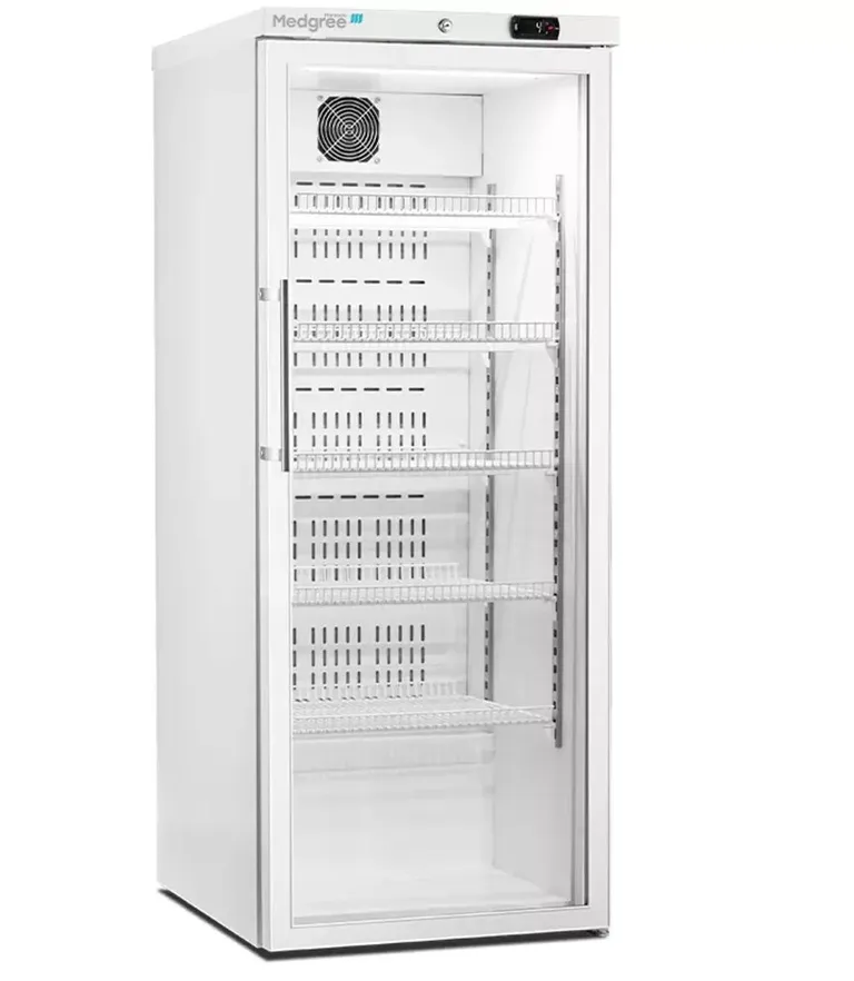Medisinkjøleskap 350 CS PV Glassdør