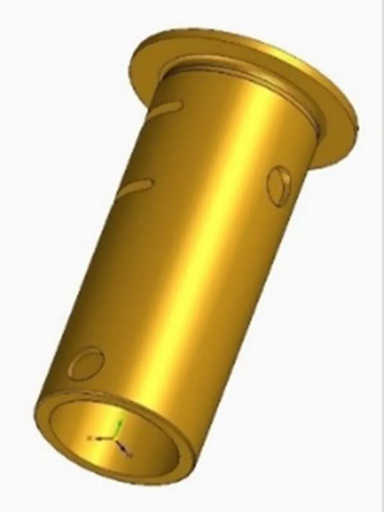 Messing bøssing, innvendig Ø20 mm. Min. best 10 stk.