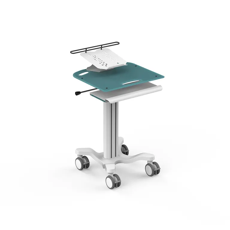 Laptop Tralle Hev/Senk med Laptopholder (LM4) og Tastaturskuff (KB2)