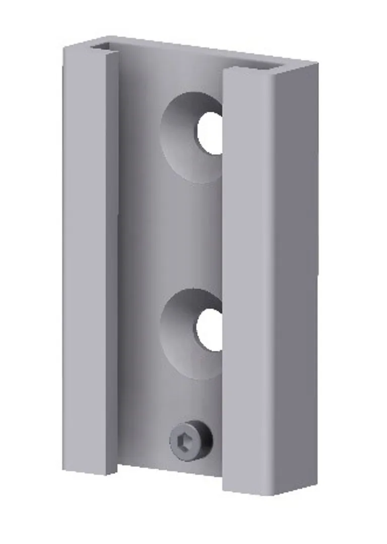 T-Spors Veggbeslag til bl.a. 1 stk. Handskeholder Min. Best 10 s